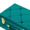 Vintiquewise Decorative Tufted Velvet Suitcase Treasure Chest, Green, PK 2 QI003982_GN - alternate 7